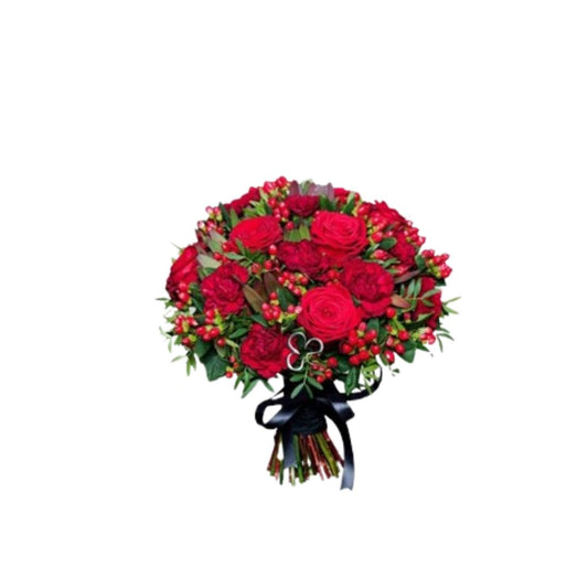 Red Roses - bouquet rose e fiori misti