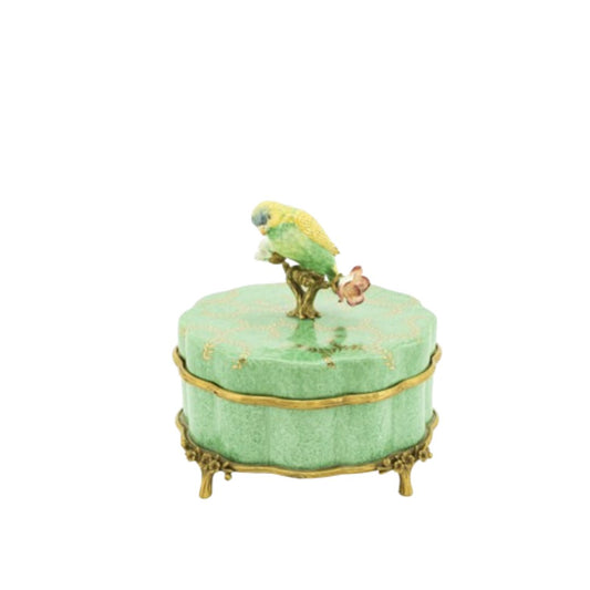 Box Atlanta bird | Box in porcellana