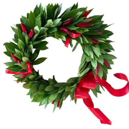 Corona di allora per laurea rossa | L'Asso dei Fiori