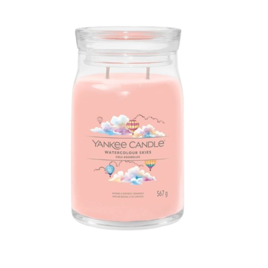 Watercolourskiesgrande Watercolour Skies | Yankee Candle
