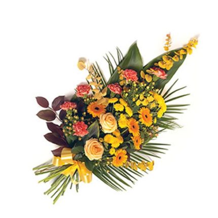 Fascio Funebre colorato | Fiori per funerale