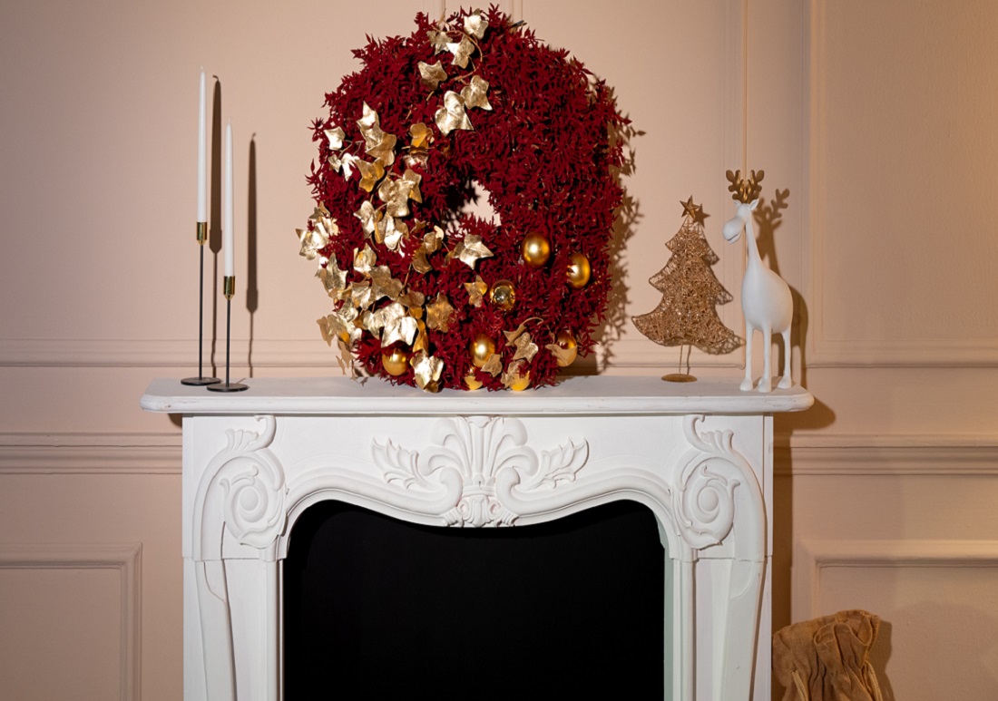 composizioni floreali natalizie